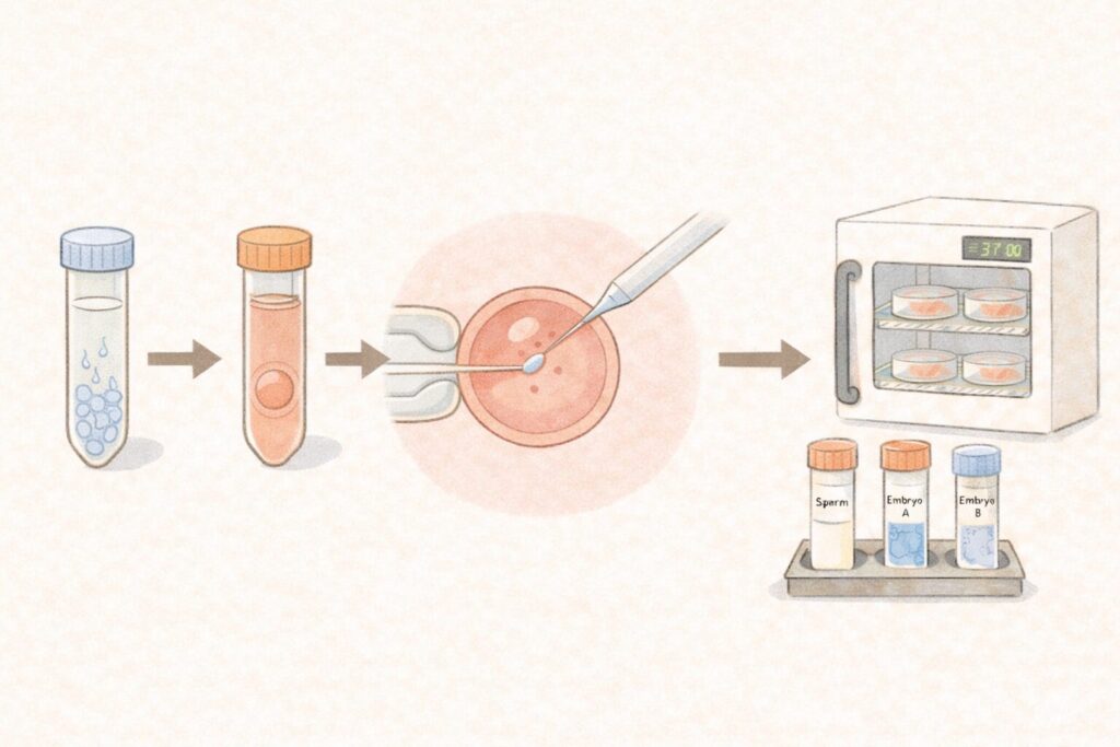 体外受精（IVF）とは？治療法や流れ、対象者や費用をわかりやすく解説！